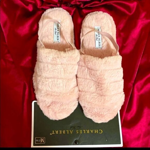 New Charles Albert Cushion Slippers Size 7-8 - Picture 5 of 5